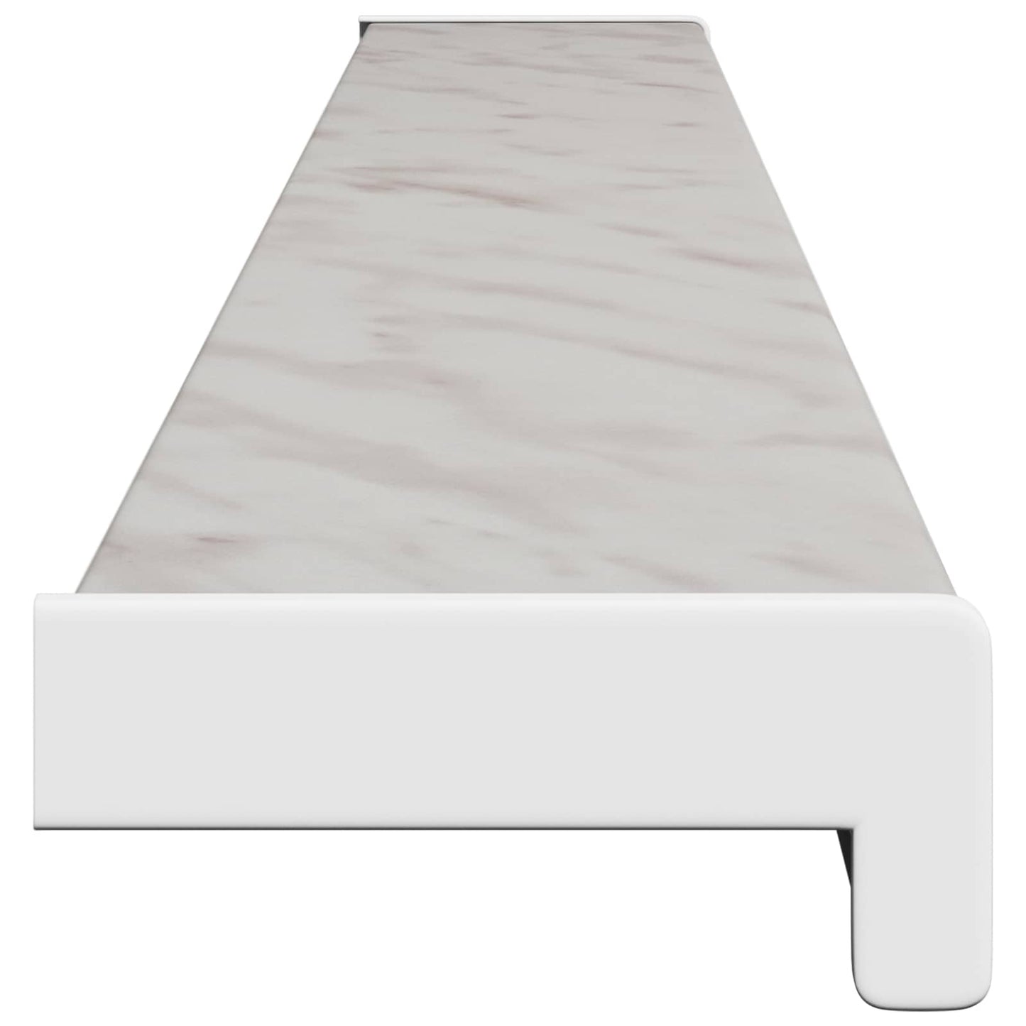vidaXL Window Sill Marble texture 120 x 15 x 4.5 cm PVC