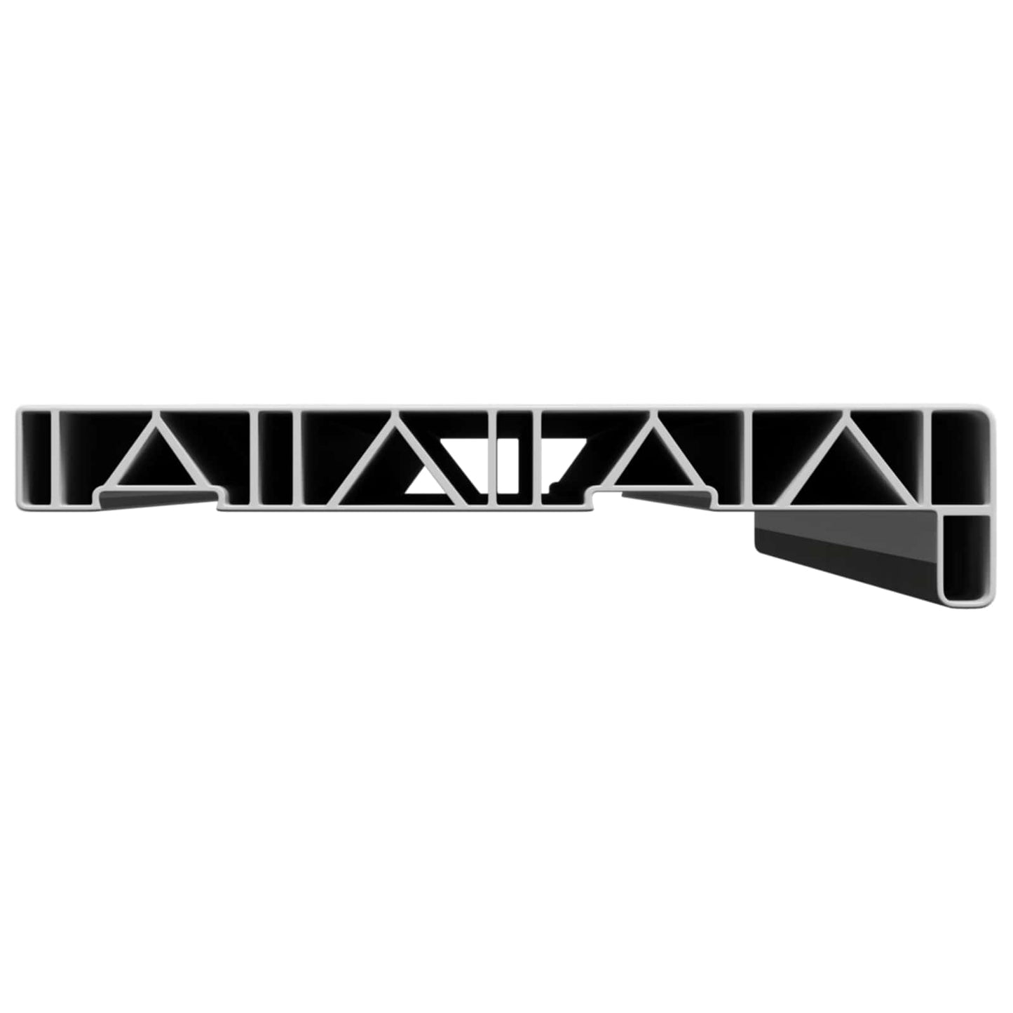 vidaXL Window Sill Marble texture 100 x 20 x 4.5 cm PVC