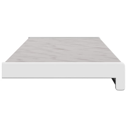 vidaXL Window Sill Marble texture 100 x 20 x 4.5 cm PVC