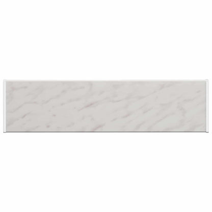 vidaXL Window Sill Marble texture 100 x 20 x 4.5 cm PVC