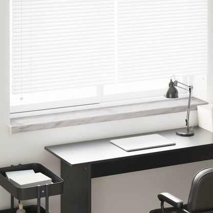 vidaXL Window Sill Marble texture 140 x 20 x 4.5 cm PVC