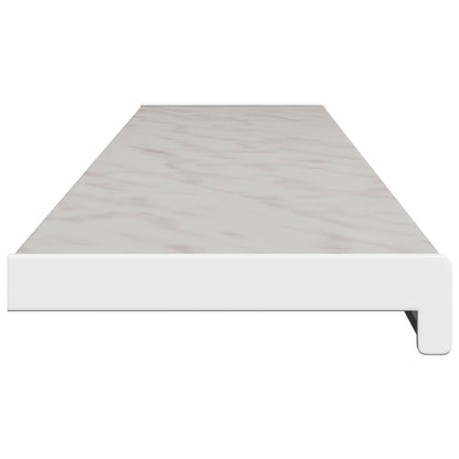 vidaXL Window Sill Marble texture 140 x 20 x 4.5 cm PVC