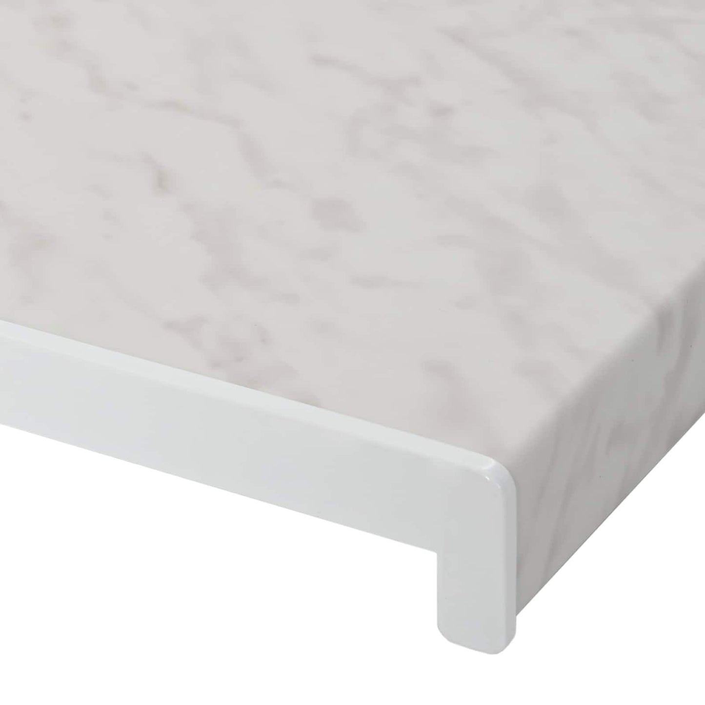 vidaXL Window Sill Marble texture 140 x 30 x 4.5 cm PVC