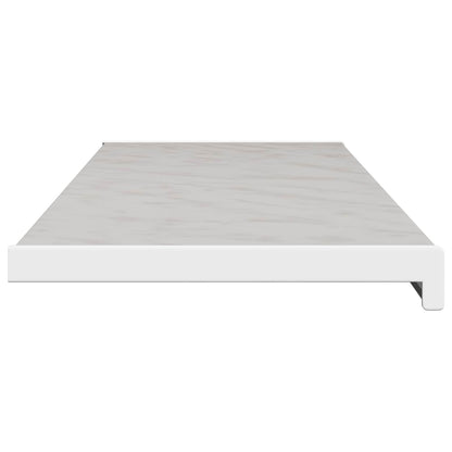 vidaXL Window Sill Marble texture 140 x 30 x 4.5 cm PVC