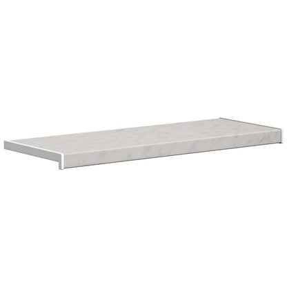vidaXL Window Sill Marble texture 80 x 35 x 4.5 cm PVC