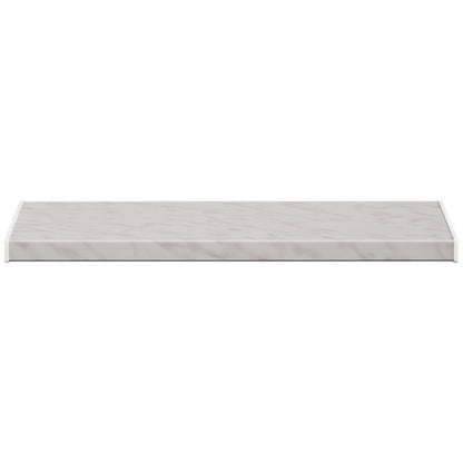 vidaXL Window Sill Marble texture 60 x 40 x 4.5 cm PVC