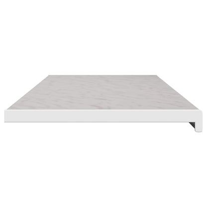 vidaXL Window Sill Marble texture 140 x 45 x 4.5 cm PVC