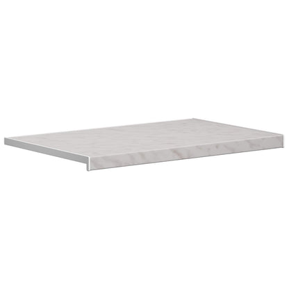vidaXL Window Sill Marble texture 60 x 50 x 4.5 cm PVC