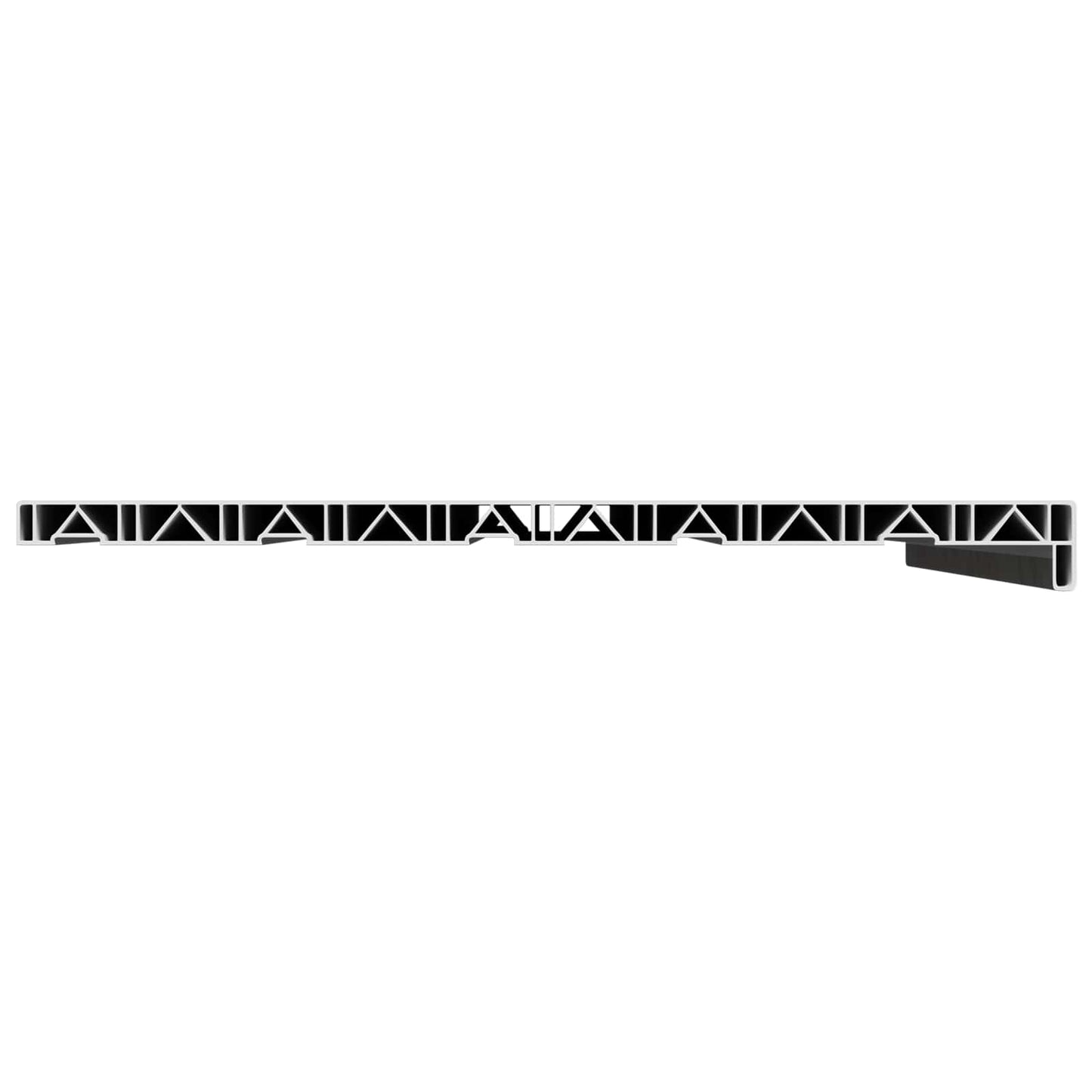 vidaXL Window Sill Marble texture 80 x 50 x 4.5 cm PVC