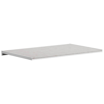 vidaXL Window Sill Marble texture 80 x 50 x 4.5 cm PVC