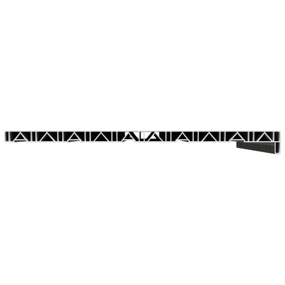 vidaXL Window Sill Marble texture 100 x 50 x 4.5 cm PVC