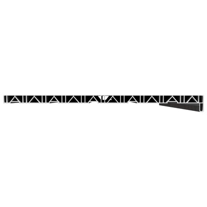 vidaXL Window Sill Marble texture 160 x 50 x 4.5 cm PVC