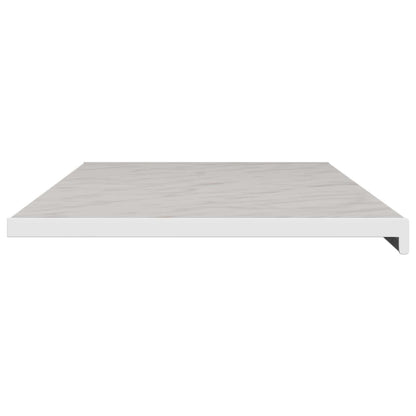 vidaXL Window Sill Marble texture 160 x 50 x 4.5 cm PVC