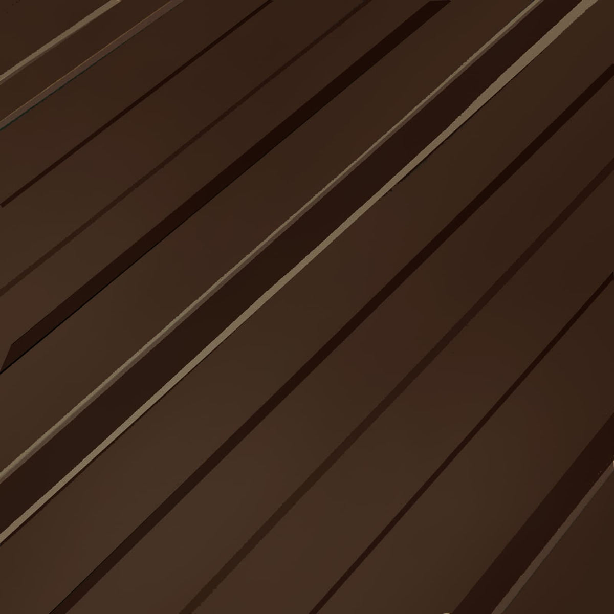 vidaXL Roof Panel 12 pcs Brown 129 x 45 cm Galvanised steel