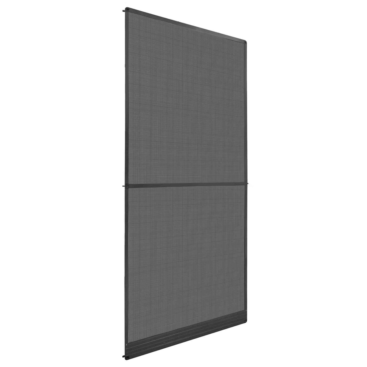 vidaXL Hinged Insect Screen Manual Anthracite and Black 100 x 215 cm
