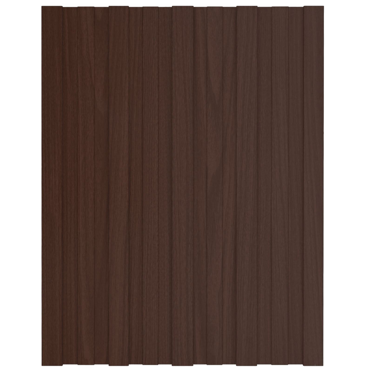 vidaXL Roof Panel 12 pcs Brown 60 x 45 cm Galvanised steel