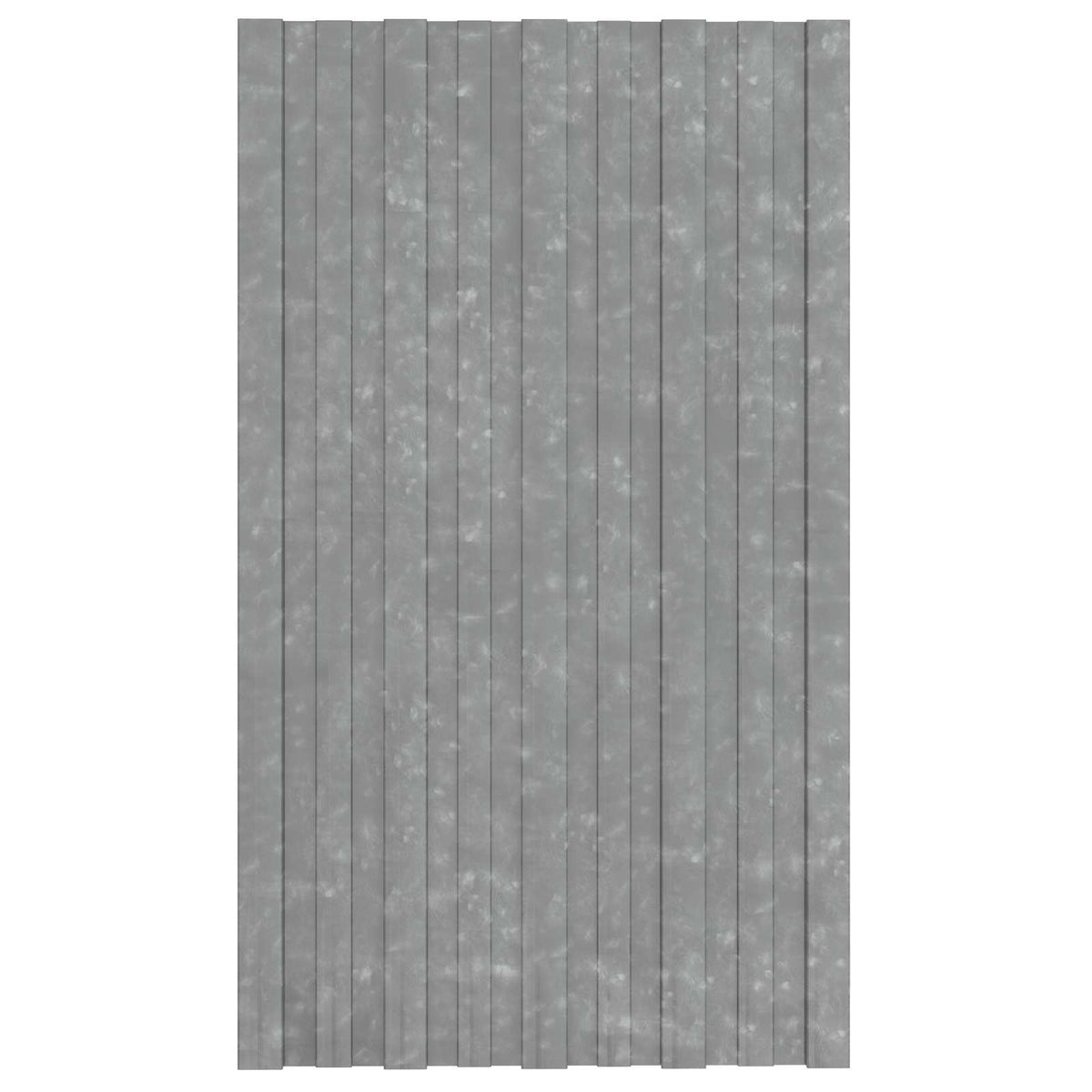 vidaXL Roof Panel 36 pcs Silver 80 x 45 cm Galvanised steel