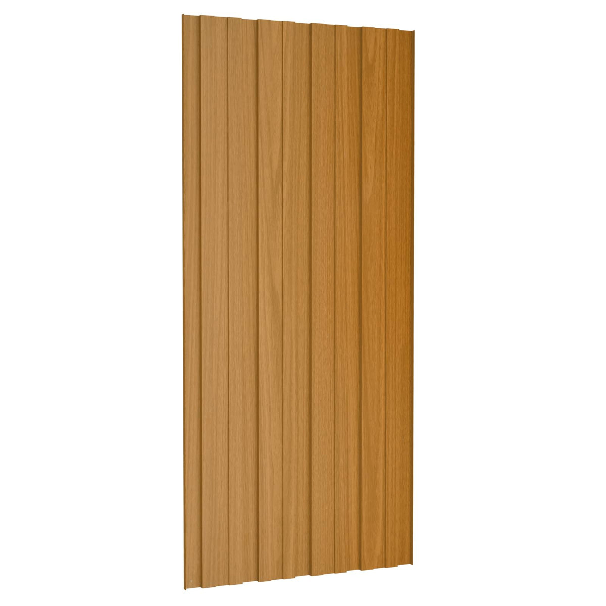 vidaXL Roof Panel 36 pcs Natural 100 x 45 cm Galvanised steel