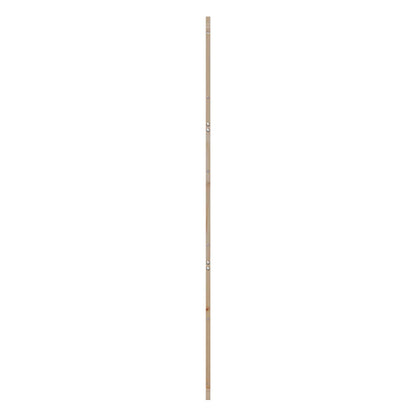 vidaXL Barn Door Natural 80 x 2.5 x 208 cm Solid Pine Wood