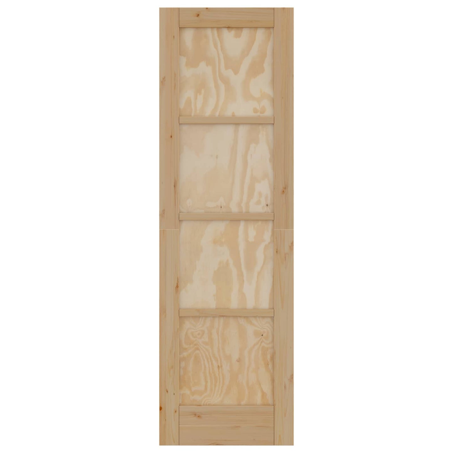 vidaXL Interior Door Natural 61 x 198.5 cm Plywood