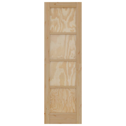 vidaXL Interior Door Natural 61 x 198.5 cm Plywood