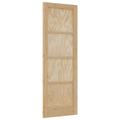 vidaXL Interior Door Natural 73.5 x 211 cm Plywood