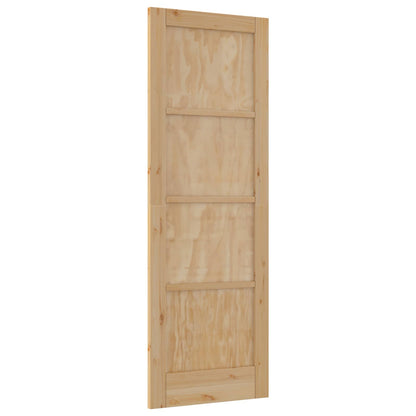 vidaXL Interior Door Natural 73.5 x 211 cm Plywood