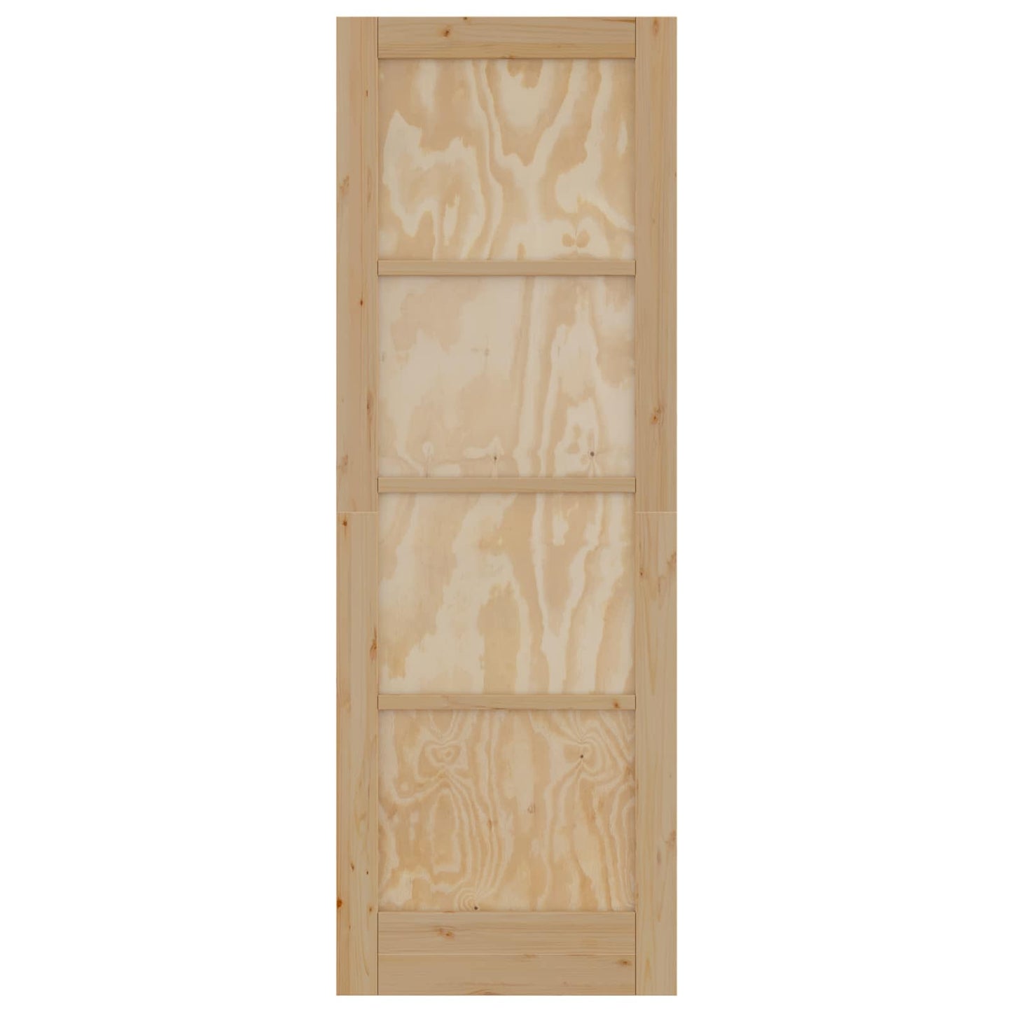 vidaXL Interior Door Natural 73.5 x 211 cm Plywood