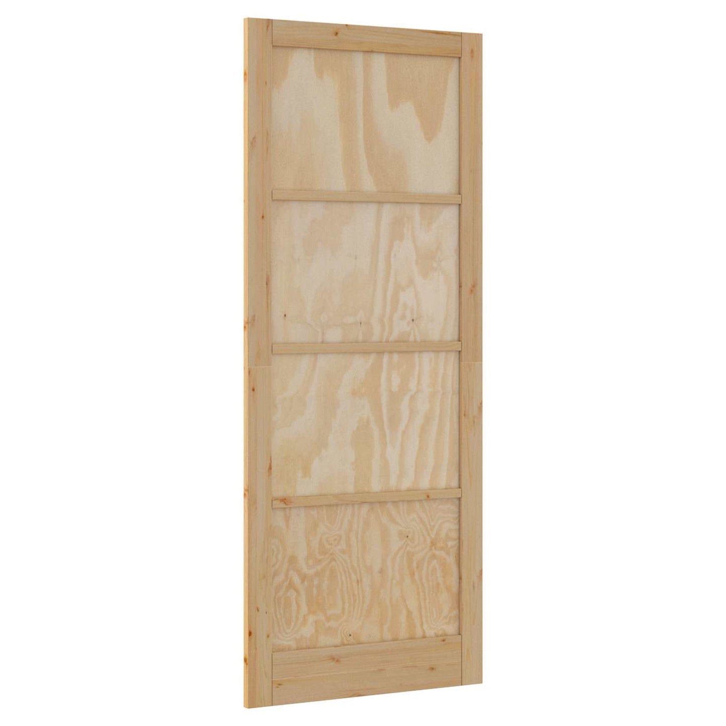 vidaXL Interior Door Natural 83 x 232 cm Plywood