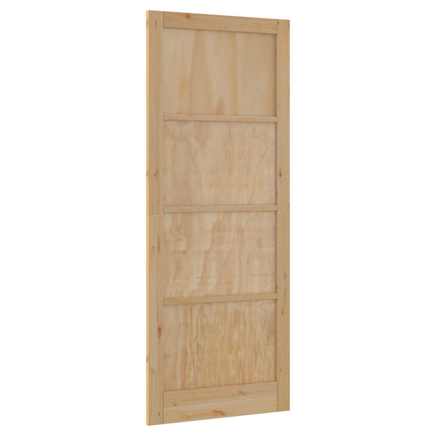 vidaXL Interior Door Natural 83 x 232 cm Plywood