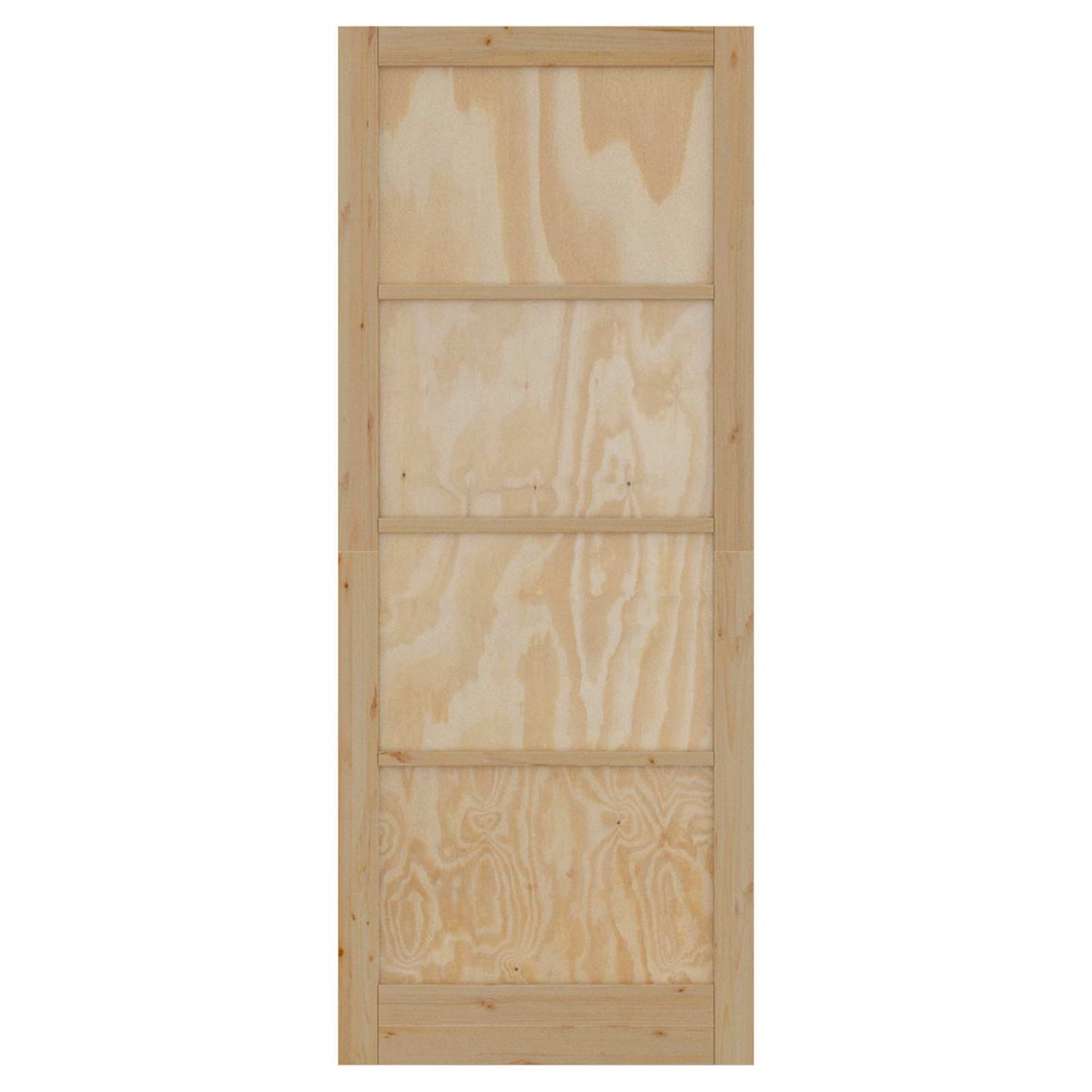 vidaXL Interior Door Natural 83 x 232 cm Plywood