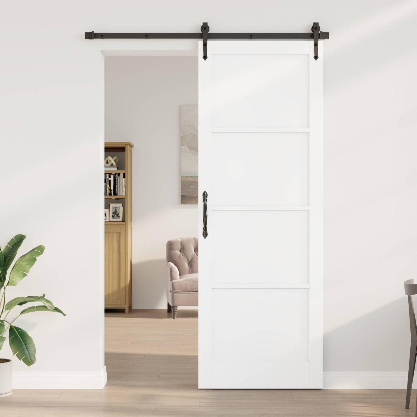vidaXL Interior Door White 83 x 232 cm Plywood