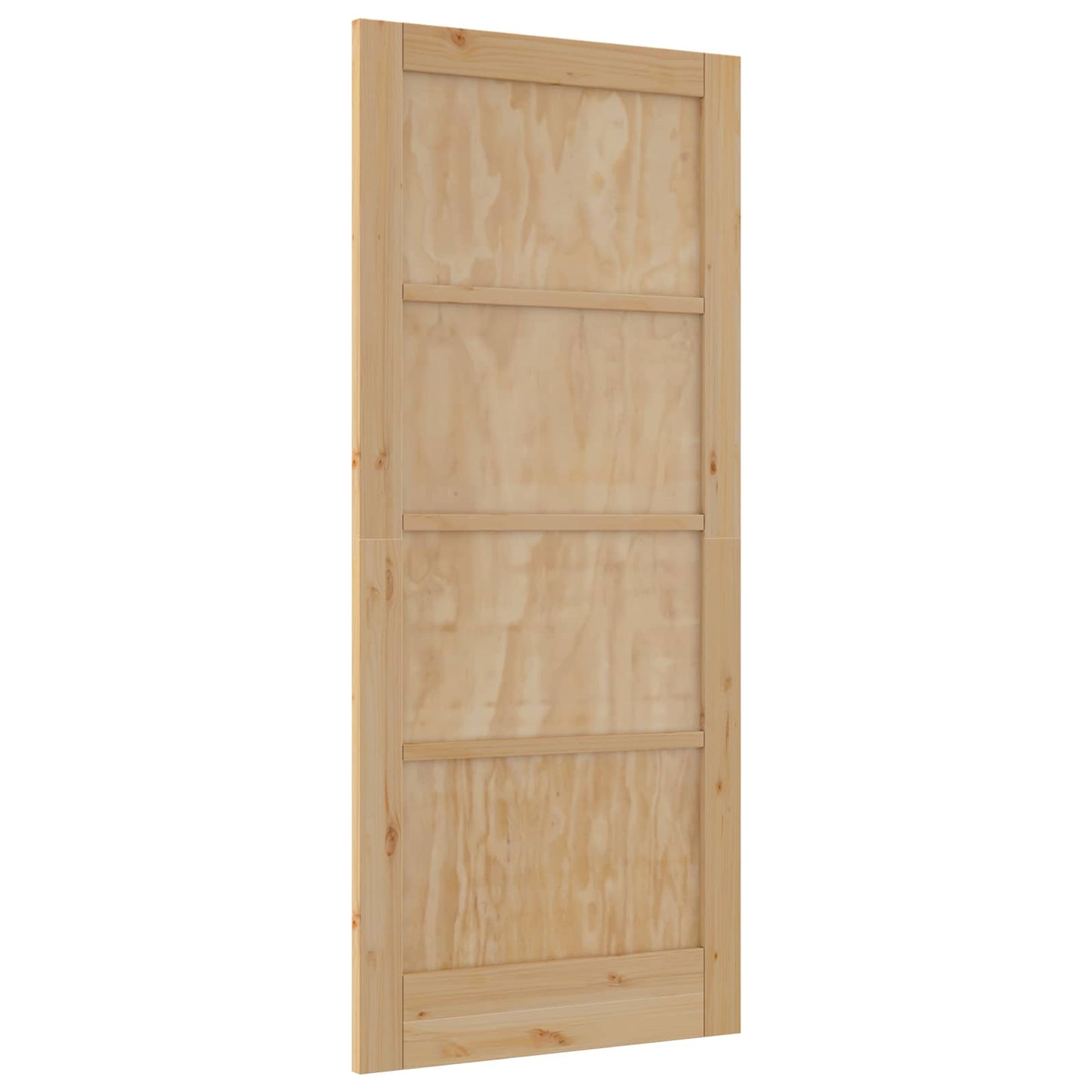 vidaXL Interior Door Natural 86 x 198.5 cm Plywood