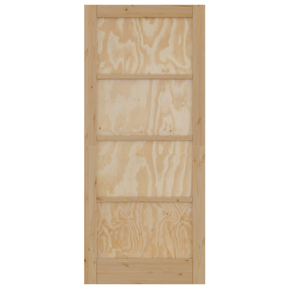 vidaXL Interior Door Natural 86 x 198.5 cm Plywood