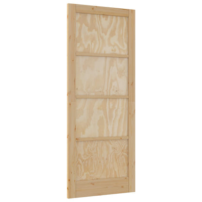 vidaXL Interior Door Natural 86 x 211 cm Plywood
