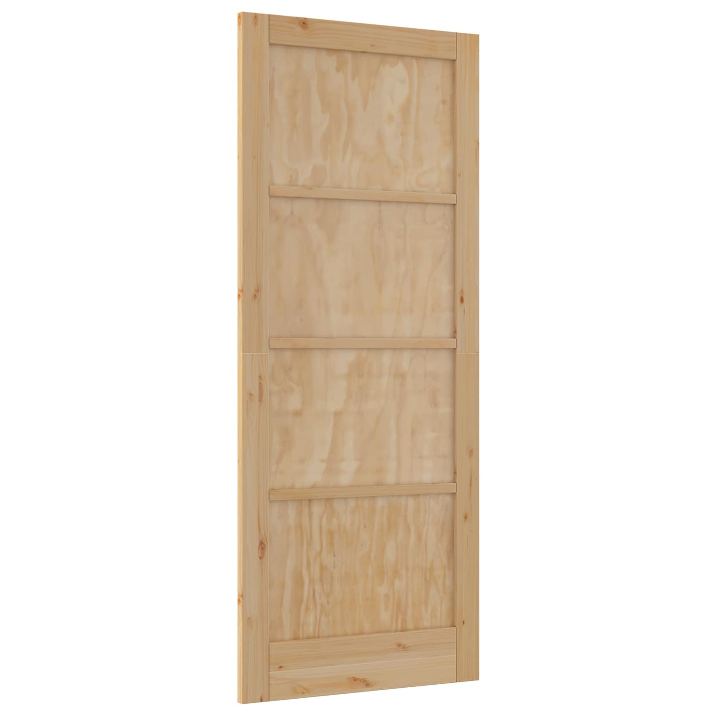 vidaXL Interior Door Natural 86 x 211 cm Plywood