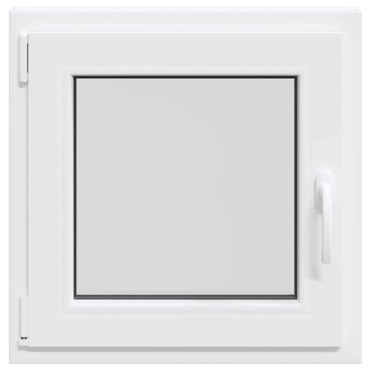 vidaXL Basement Window Internal Colour White RISOR 50 x 50 cm