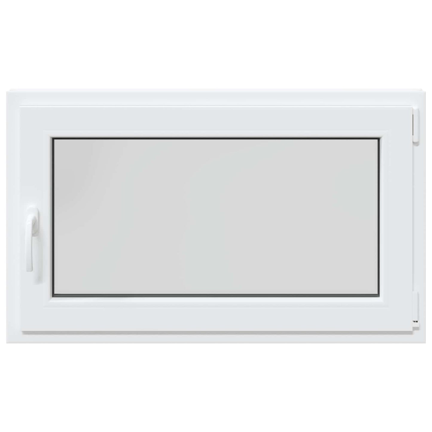 vidaXL Tilt & Turn Basement Window RISOR 100 x 70 cm PVC and Glass