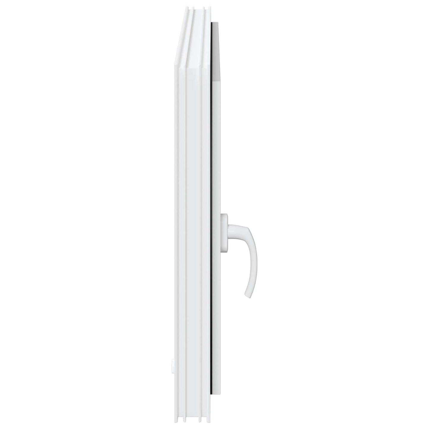 vidaXL Tilt & Turn Basement Window RISOR 100 x 70 cm PVC and Glass