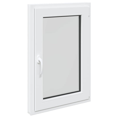 vidaXL Tilt & Turn Basement Window RISOR 60 x 80 cm PVC and Glass