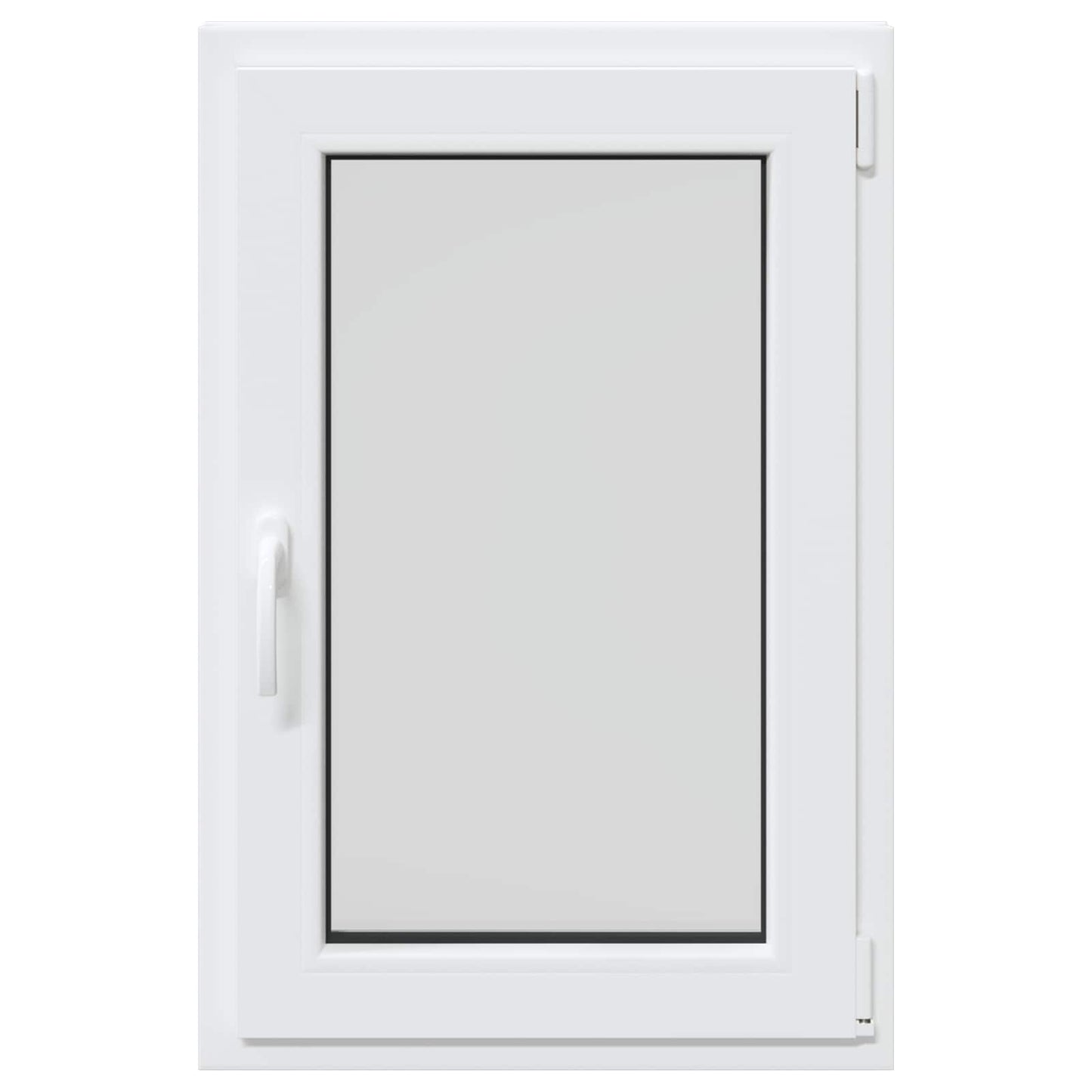 vidaXL Tilt & Turn Basement Window RISOR 60 x 80 cm PVC and Glass