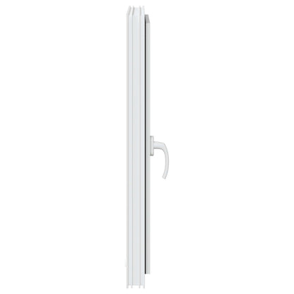 vidaXL Tilt & Turn Basement Window RISOR 60 x 80 cm PVC and Glass
