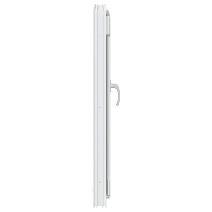 vidaXL Basement Window RISOR 60 x 80 cm PVC and Glass White