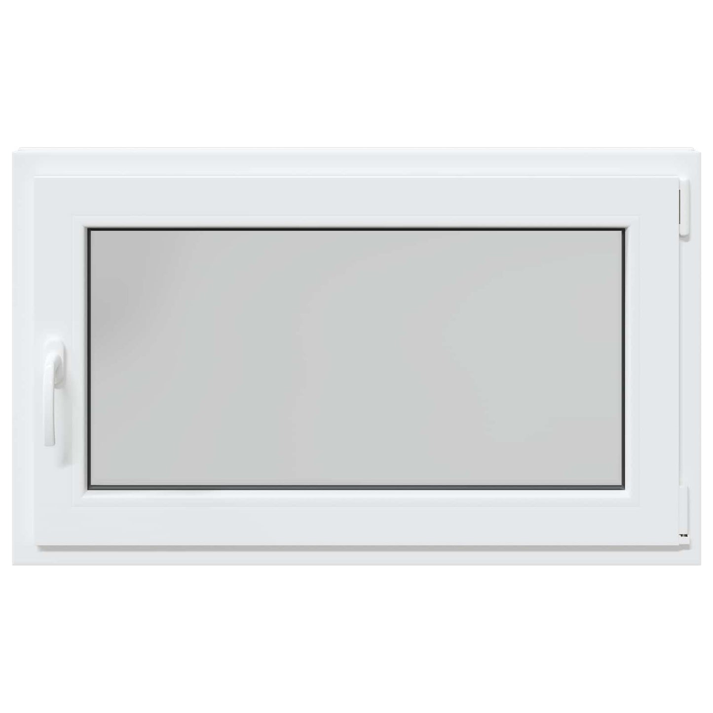 vidaXL Tilt & Turn Basement Window RISOR 100 x 70 cm PVC and Glass