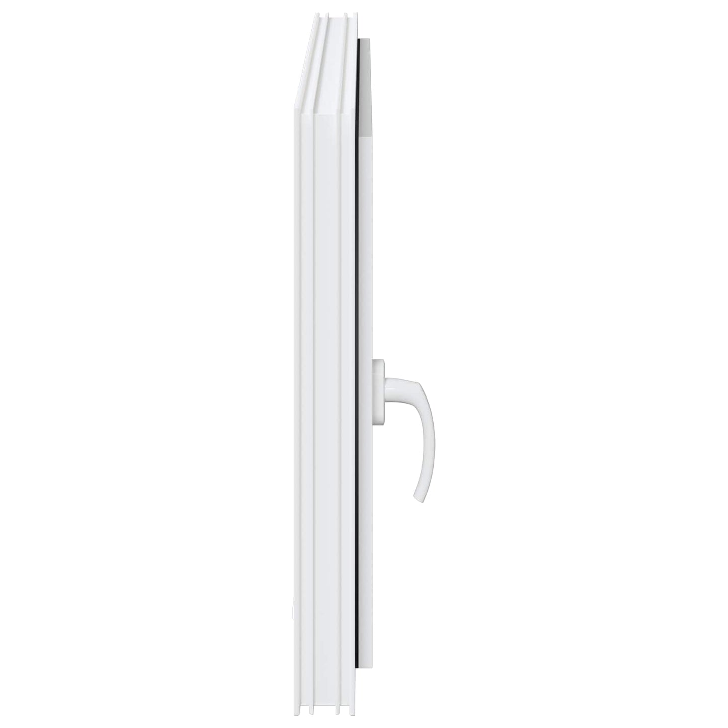 vidaXL Tilt & Turn Basement Window RISOR 100 x 70 cm PVC and Glass