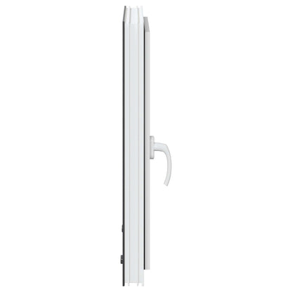vidaXL Basement Window RISOR 50 x 75 cm PVC and Glass Anthracite