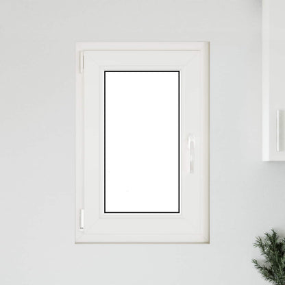 vidaXL Basement Window RISOR 50 x 75 cm PVC and Glass Anthracite