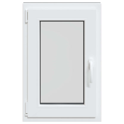 vidaXL Basement Window RISOR 50 x 75 cm PVC and Glass Anthracite