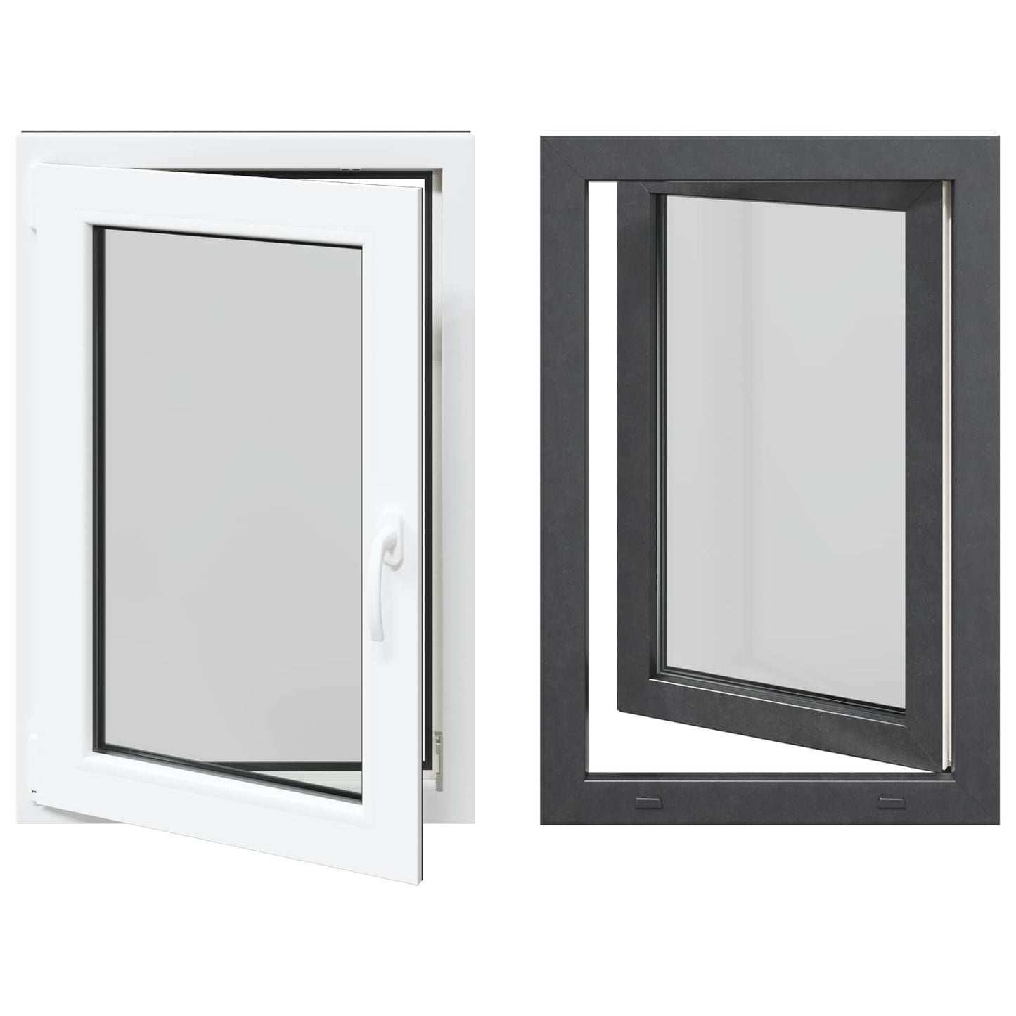 vidaXL Tilt & Turn Basement Window RISOR 60 x 90 cm