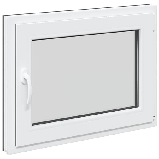 vidaXL Basement Window RISOR 60 x 100 cm PVC and Glass Anthracite